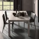 Consola extensibila pana la 290 cm din lemn melaminat Made in Italy - Paride Viadurini