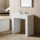 Consola extensibila pana la 299 cm cu extensii interne Made in Italy - Clepsidra Viadurini