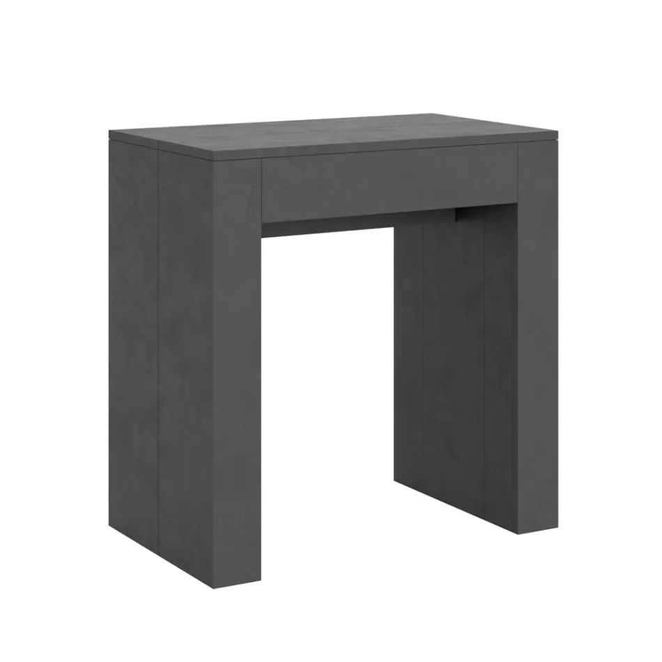 Consola extensibila pana la 299 cm cu extensii interne Made in Italy - Clepsidra Viadurini