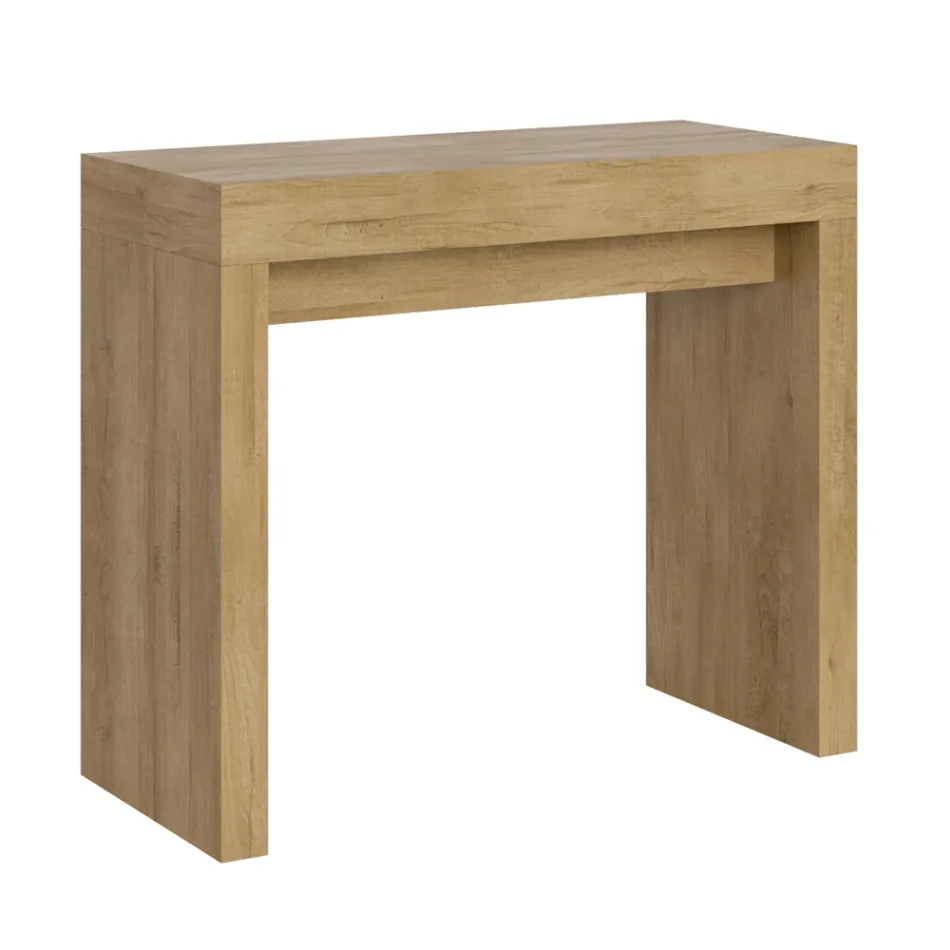 Consola extensibila la 300 cm cu suport pentru 2 picioare Made in Italy - Phantom Viadurini