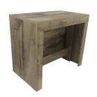 Consolă extensibilă până la 300 cm de la intrare sau sufragerie din lemn - Katharina Viadurini