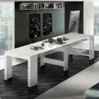 Consolă extensibilă până la 300 cm de la intrare sau sufragerie din lemn - Katharina Viadurini