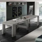 Consolă extensibilă până la 300 cm de la intrare sau sufragerie din lemn - Katharina Viadurini