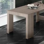 Consolă extensibilă până la 300 cm de la intrare sau sufragerie din lemn - Katharina Viadurini