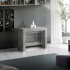 Consolă extensibilă până la 300 cm de la intrare sau sufragerie din lemn - Katharina Viadurini