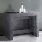 Consolă extensibilă până la 300 cm de la intrare sau sufragerie din lemn - Katharina Viadurini