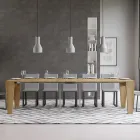 Consola extensibila pana la 300 cm din lemn Made in Italy - Tron Viadurini