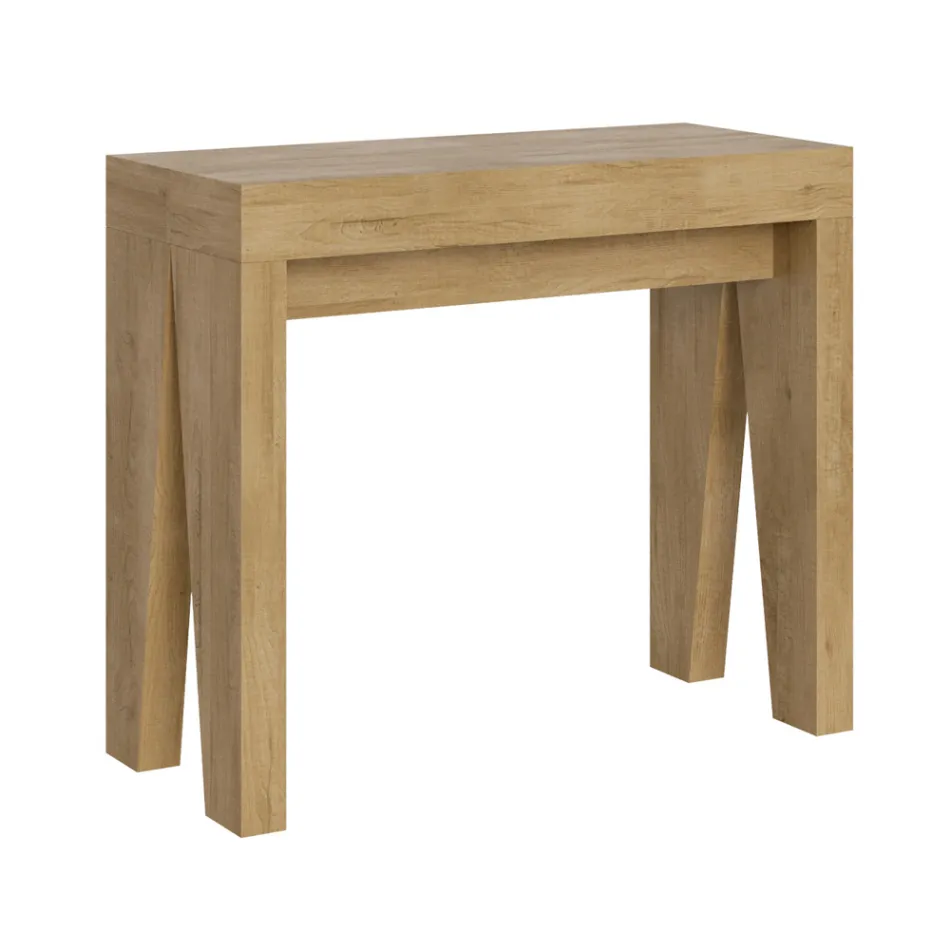 Consolă extensibilă disponibilă în 2 mărimi diferite, fabricată în Italia - Grifone Viadurini