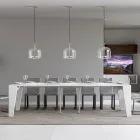 Consolă extensibilă disponibilă în 2 mărimi diferite, fabricată în Italia - Grifone Viadurini