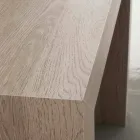 Consolă extensibilă de până la 295 cm în melamină pliantă Uri Viadurini