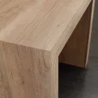 Consolă extensibilă de până la 295 cm în melamină pliantă Uri Viadurini