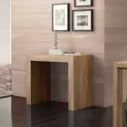 Consolă extensibilă de până la 295 cm în melamină pliantă Uri Viadurini