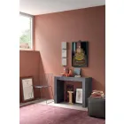 Consolă extensibilă Până la 290 cm cu blat din lemn Fabricat în Italia - Seregno Viadurini