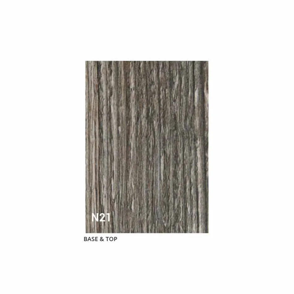 Consolă extensibilă Până la 290 cm cu blat din lemn Fabricat în Italia - Seregno Viadurini