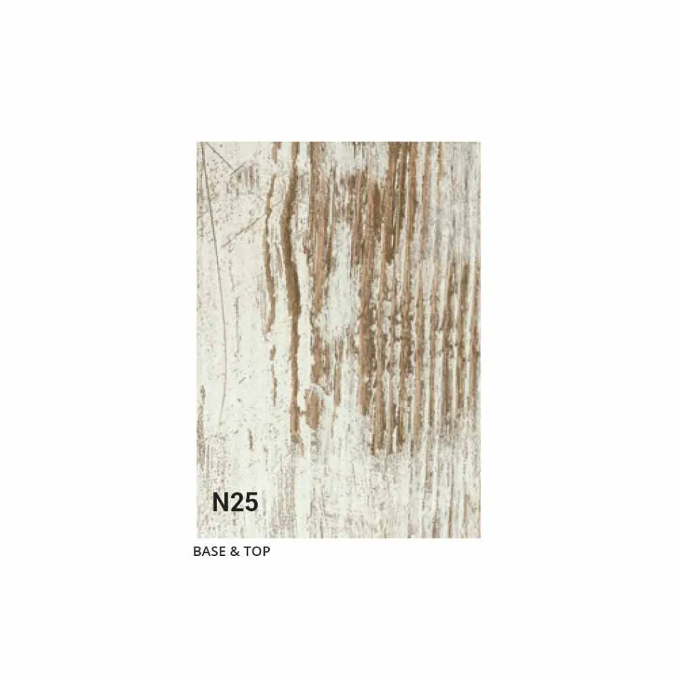 Consolă extensibilă Până la 290 cm cu blat din lemn Fabricat în Italia - Seregno Viadurini