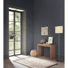 Consolă extensibilă Până la 295 cm din lemn de design Made in Italy - Temocle Viadurini