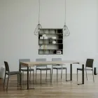 Consolă extensibilă până la 300 cm cu cadru antracit Fabricat în Italia - Giant Viadurini