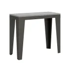 Consolă extensibilă până la 300 cm din microparticule de lemn Made in Italy – Flamber Viadurini