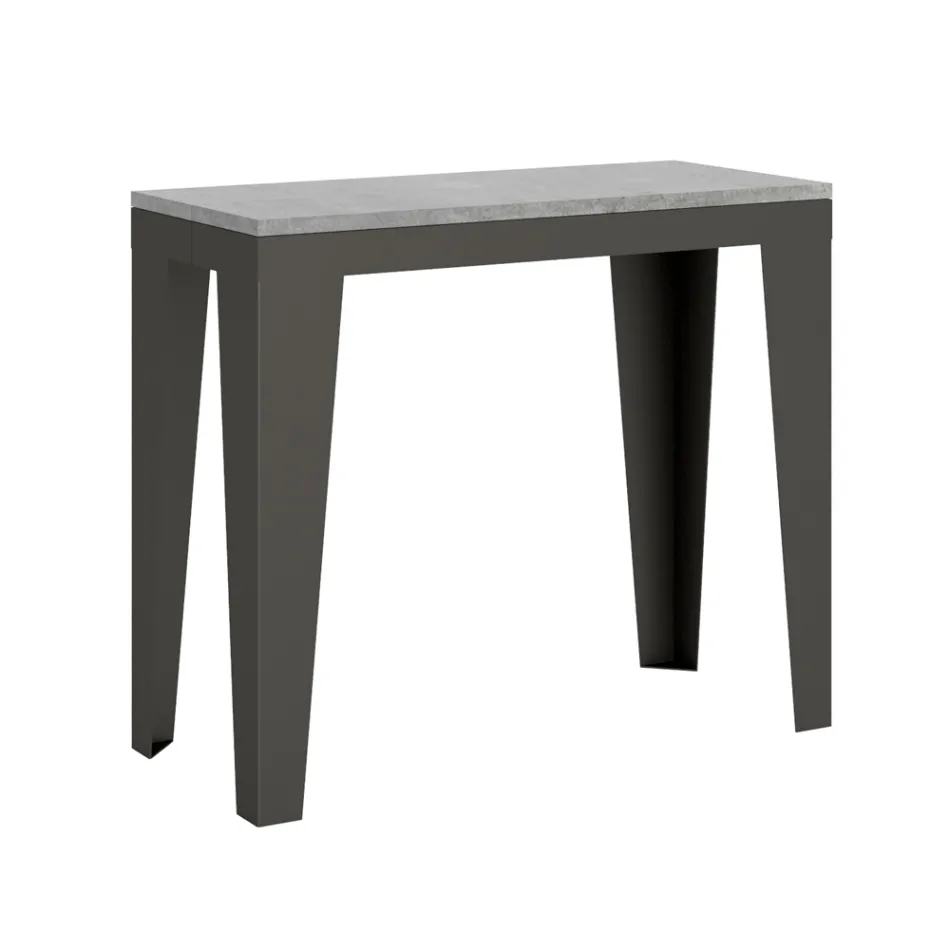 Consolă extensibilă până la 300 cm din microparticule de lemn Made in Italy – Flamber Viadurini