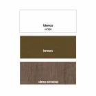 Consolă de cristal extensibilă cu structură metalică Made in Italy - Iod Viadurini