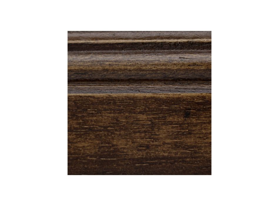 Consola suspendata din lemn de Bassano Made in Italy - Tinia Viadurini