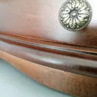 Consolă suspendată din lemn de Bassano, fabricată în Italia - Tinia Viadurini