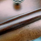 Consolă suspendată din lemn de Bassano, fabricată în Italia - Tinia Viadurini