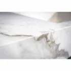 Consol de baie lavoar integrat și raft suspendat în 4 finisaje Gres - Rampina Viadurini