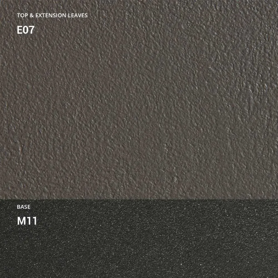 Consola cu Blat Efect Mortar si Baza metalica Made in Italy - Timedio Viadurini