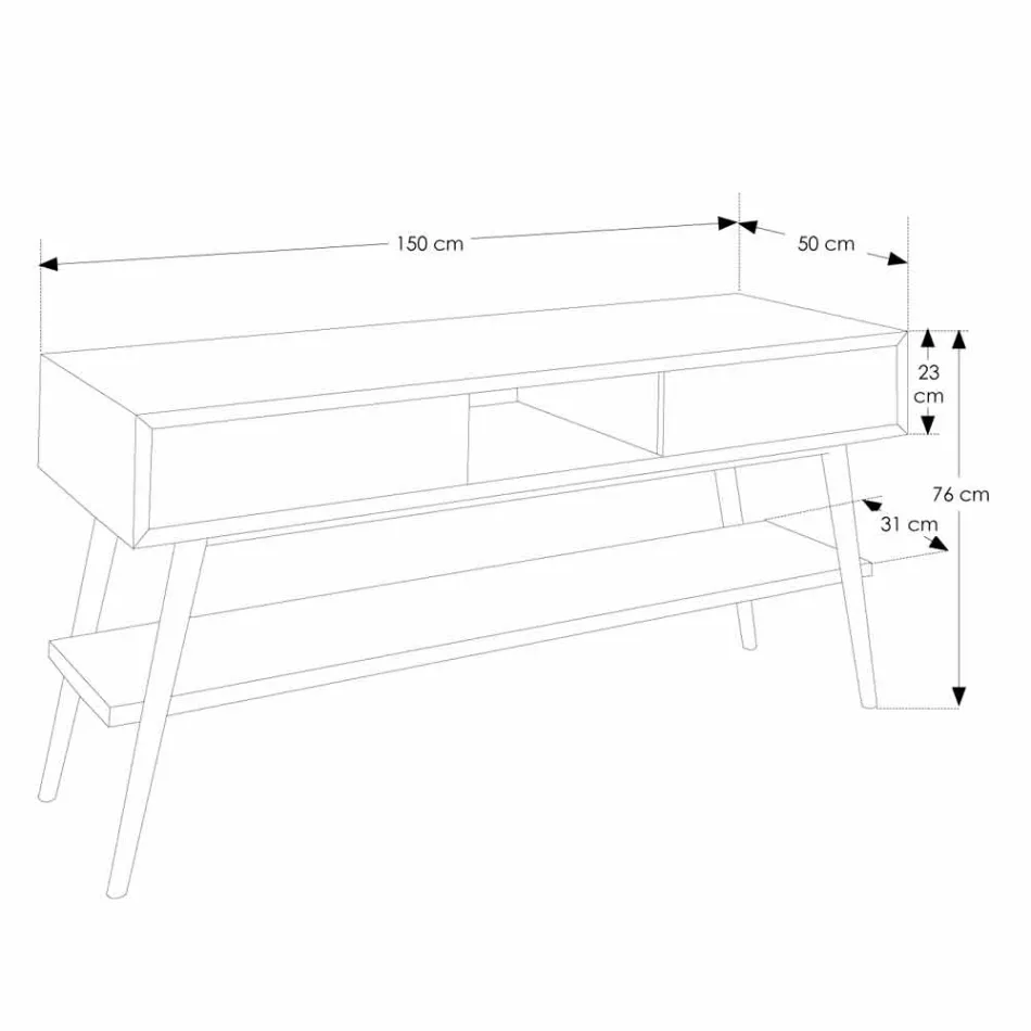 Concepte moderne de baie din lemn de teak din tec Pistoia natural Viadurini