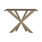 Consolă sau intrare de fier colorat realizată în Italia - Zecchina Viadurini