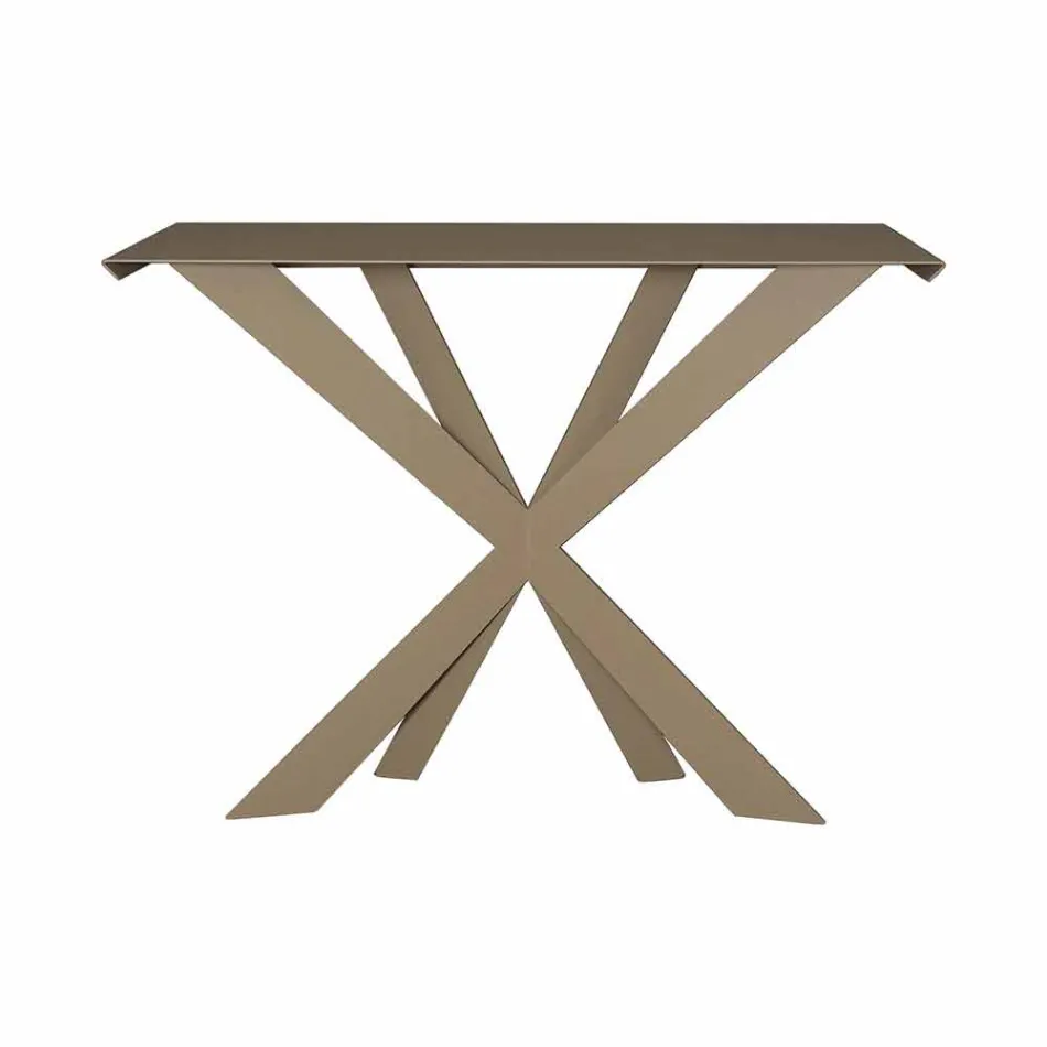 Consolă sau intrare de fier colorat realizată în Italia - Zecchina Viadurini