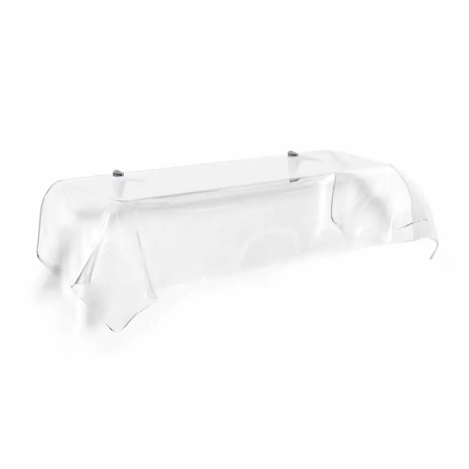 Wish Console plexiglass de design modern, drapat Viadurini