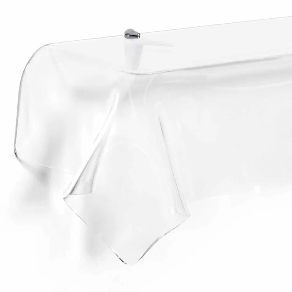 Wish Console plexiglass de design modern, drapat Viadurini