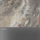 Consolă de design cu blat din marmură și bază din sticlă Made in Italy - Molino Viadurini