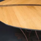 Consola de proiectare și meserii furnir de stejar nuc Fenice Viadurini