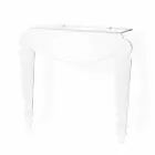 Design consolă din plexiglas transparent, produs în Italia, Africo Viadurini