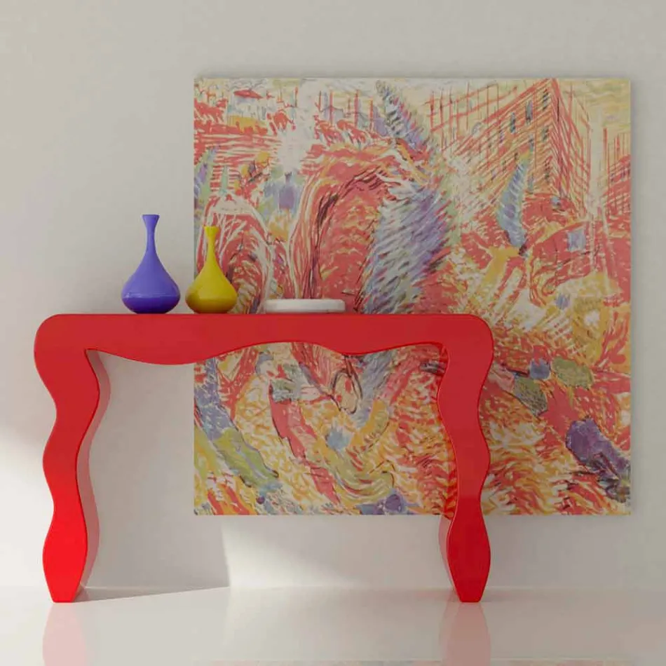 Consolă de design modernă fabricată în Italia, Wow Viadurini