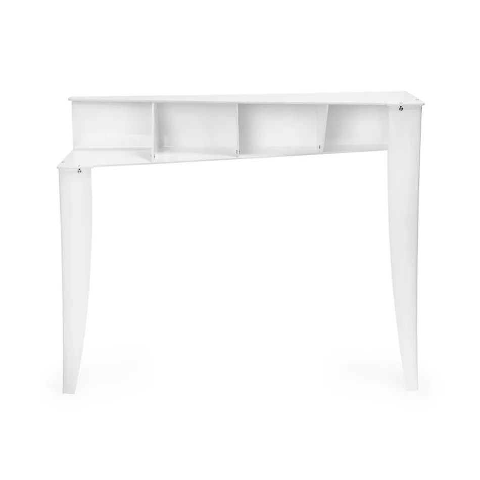 Consolă fixă cu 4 compartimente de depozitare a obiectelor din PMMA Made in Italy - Aladdin Viadurini