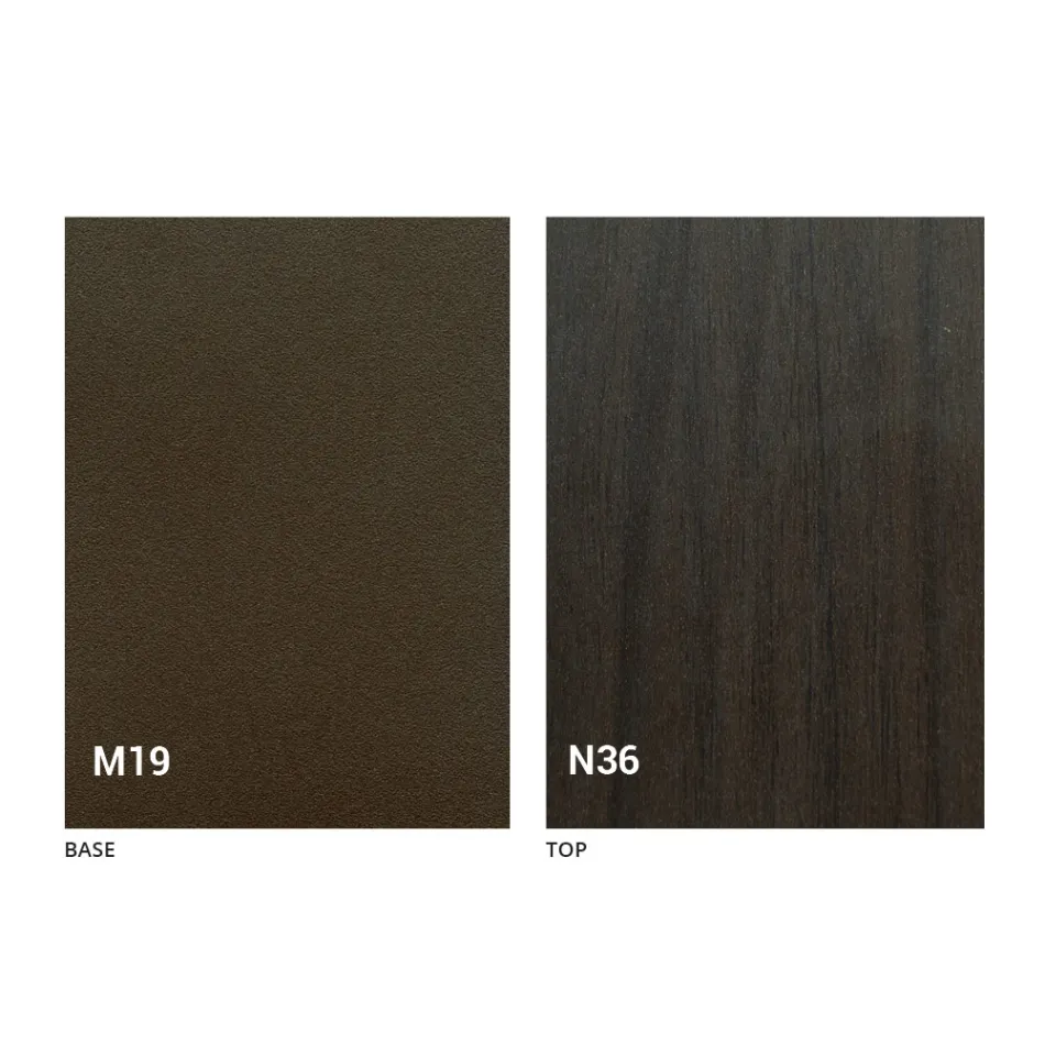 Consolă de masă din lemn și metal extensibilă Până la 295 cm Fabricat în Italia - Timedio Viadurini