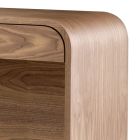 Design Grilli York realizat în Italia masă de consolă din lemn masiv Viadurini