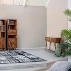 Consolă Sheesham Wood cu două sertare Design de lux Homemotion - Fregene Viadurini