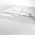 Consolă din plexiglas pentru intrare sau living, fabricată în Italia - Tennessee Viadurini