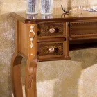 Consolă clasică de intrare din lemn cu 5 sertare Made in Italy - Richard Viadurini