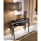 Consolă de intrare clasică din lemn cu sertar Made in Italy - Ottaviano Viadurini