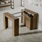 Consolă extensibilă modernă 296 cm din lemn melaminat Made in Italy - Ariella Viadurini