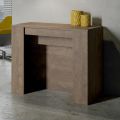 Consolă extensibilă modernă 296 cm din lemn melaminat Made in Italy - Ariella