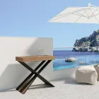 Consolă modernă extensibilă până la 300 cm cu cadru antracit Made in Italy - Avventura Viadurini