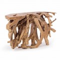 Consolă de proiectare tehnică cu rădăcini de tec natural - Carob