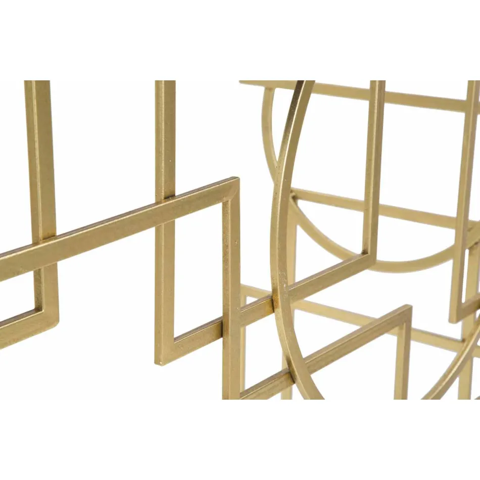 Consolă dreptunghiulară modernă din fier și oglindă - Billie Viadurini